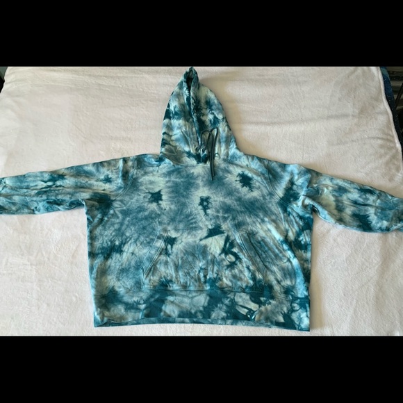 Sundown tie dye hooded sweatshirt - Picture 2 of 7